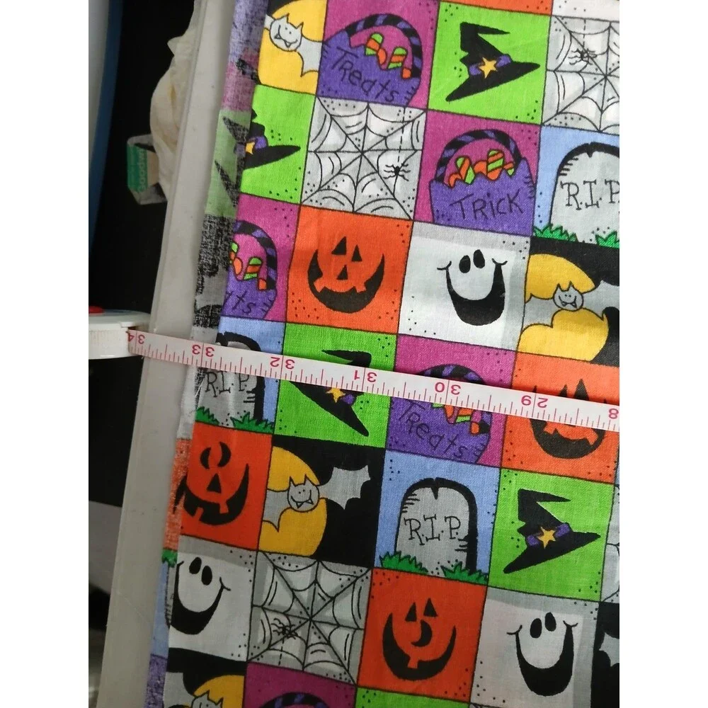 Halloween Multicolor Fabric  Signature Classics Oakhurst Textiles  Debbie Mumm
